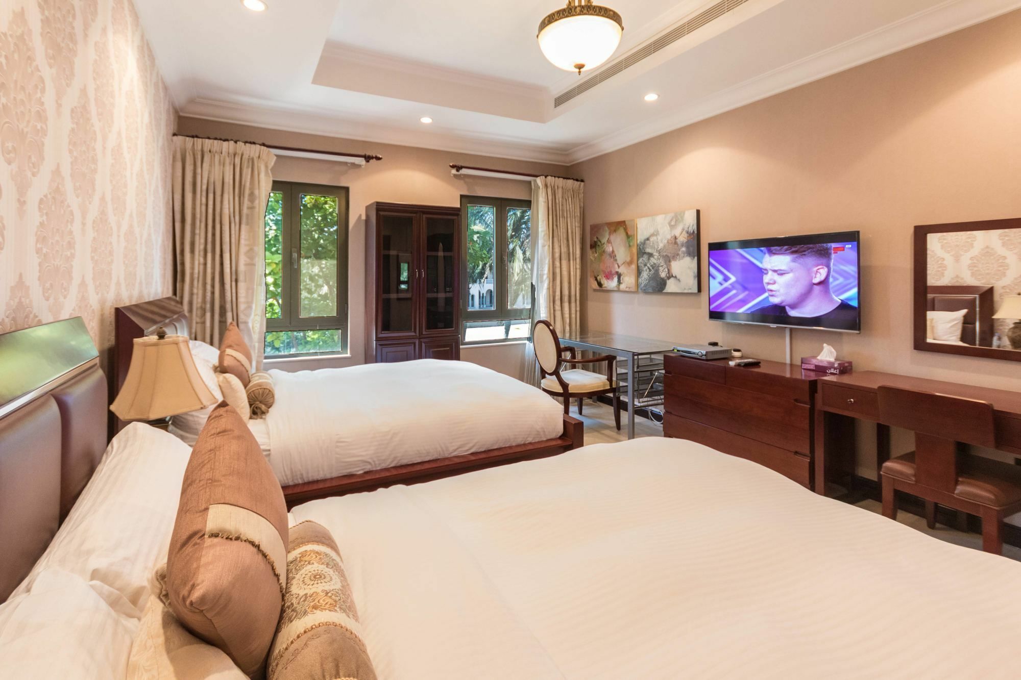 Yanjoon Holiday Homes - Palm Jumeirah Frond A Villas Dubaj Kültér fotó
