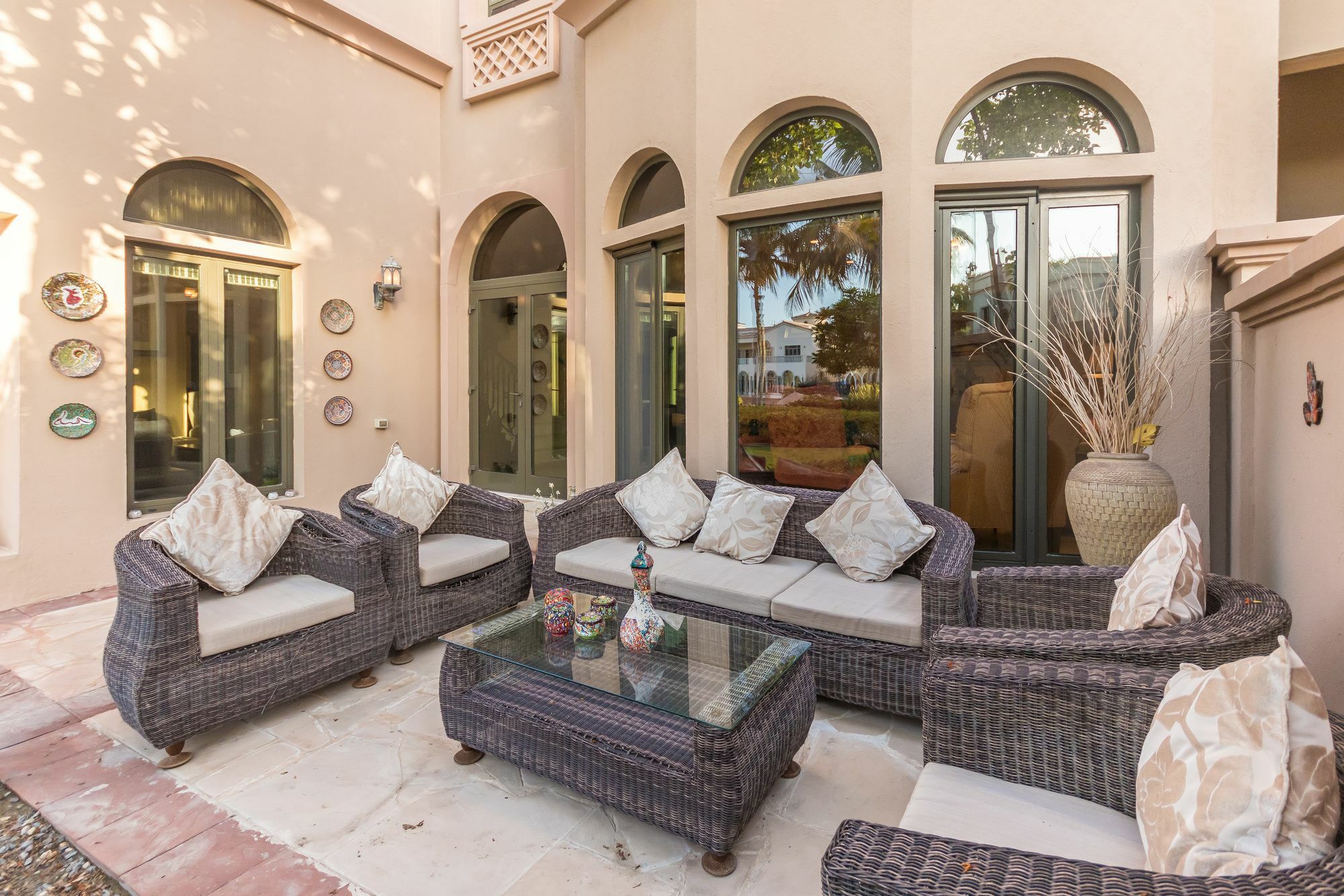 Yanjoon Holiday Homes - Palm Jumeirah Frond A Villas Dubaj Kültér fotó